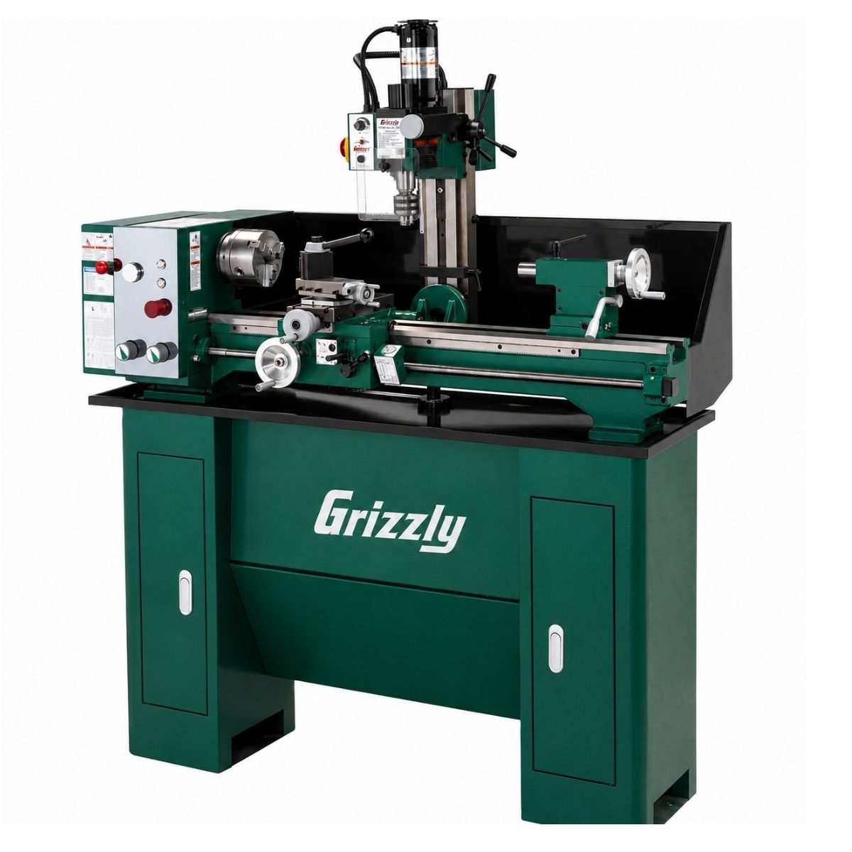 Torno fresadora de velocidad variable de 10" x 30" Grizzly