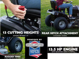 Tractor podador cortacesped de 42" motor Briggs & Stratton 13.5 hp Murray MT100