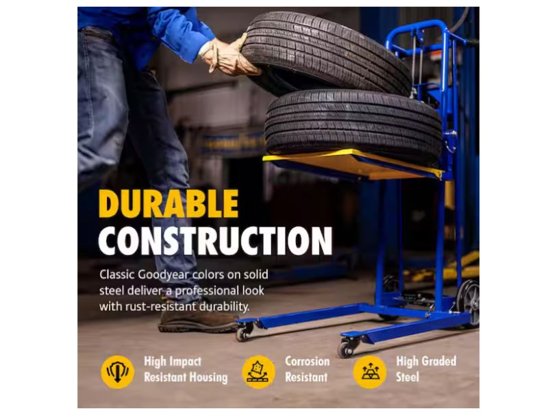 Apilador manual de tarimas pallets de 330 lbs / 150 kgs Goodyear GUO130