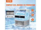 Máquina de hielo comercial de 200 kg/día - 450 lbs/24 hrs VEVOR SSX440