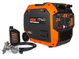 Generador inverter de combustible dual gasolina/propano de 6800 W Wen DF680IX
