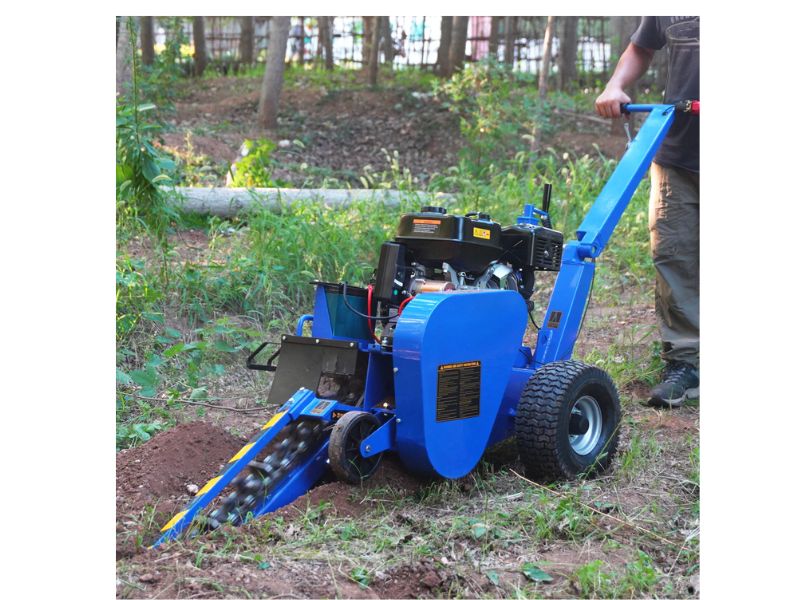 Zanjadora a gasolina de 24" con motor Briggs & Stratton 13.5 HP 420 CC Bilt Hard