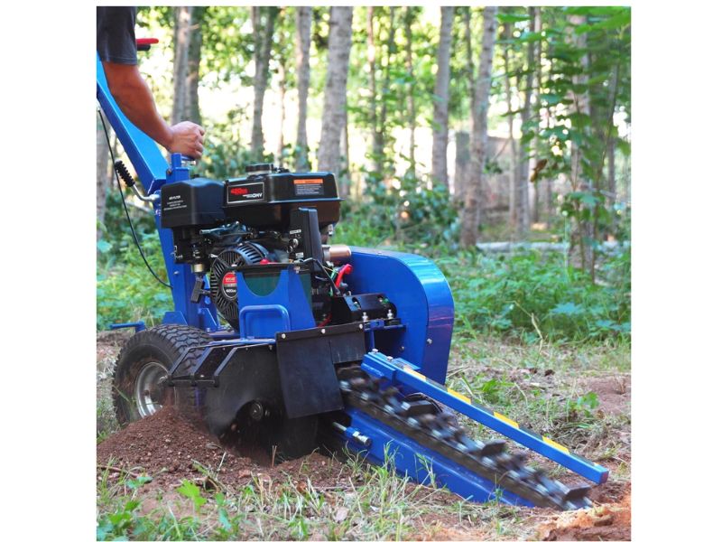 Zanjadora a gasolina de 24" con motor Briggs & Stratton 13.5 HP 420 CC Bilt Hard