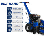 Zanjadora a gasolina de 24" con motor Ducar de 15 HP 420 CC Bilt Hard