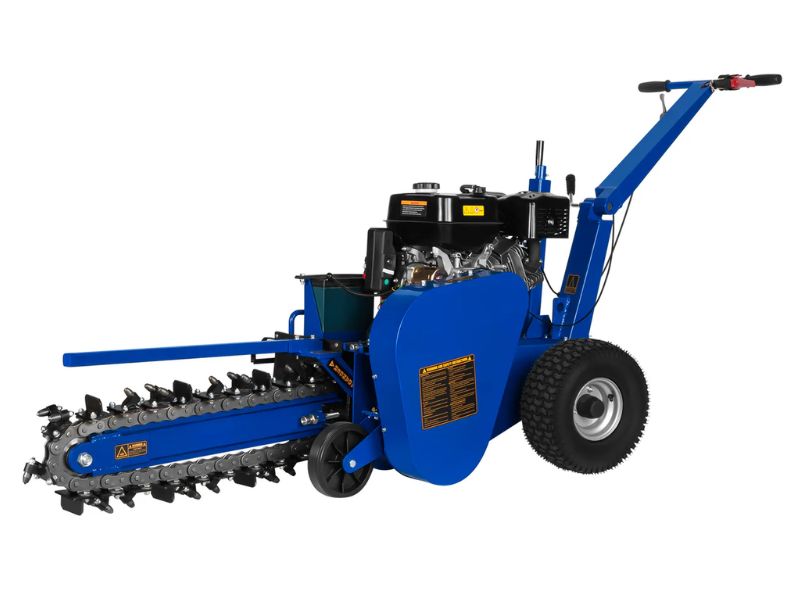 Zanjadora a gasolina de 24" con motor Ducar de 15 HP 420 CC Bilt Hard