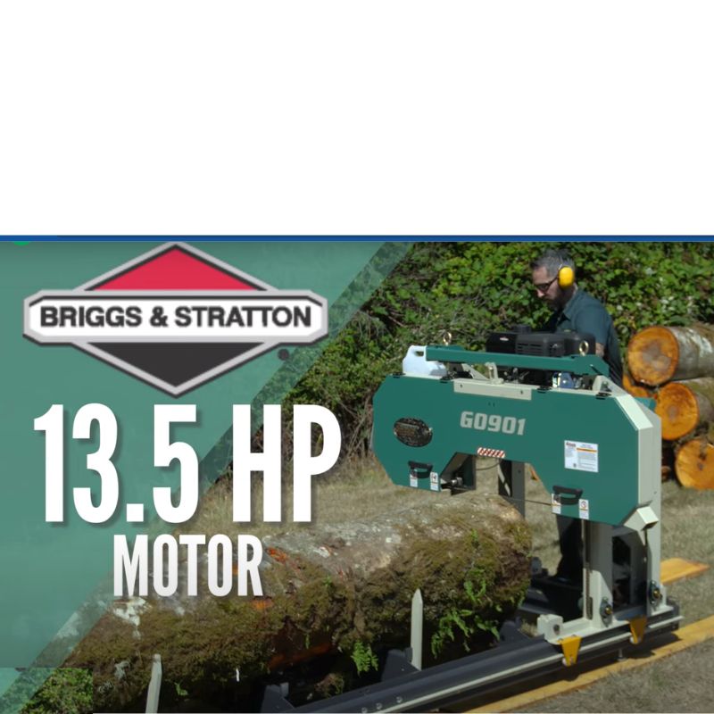 Motor de gasolina: 13-1/2 HP Briggs and Stratton®