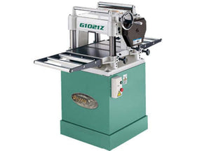 cepillo para madera grizzly industrial g1021z- cepilladora-regruesadora para madera de 15 Inch y 3 hp, con soporte para gabinete