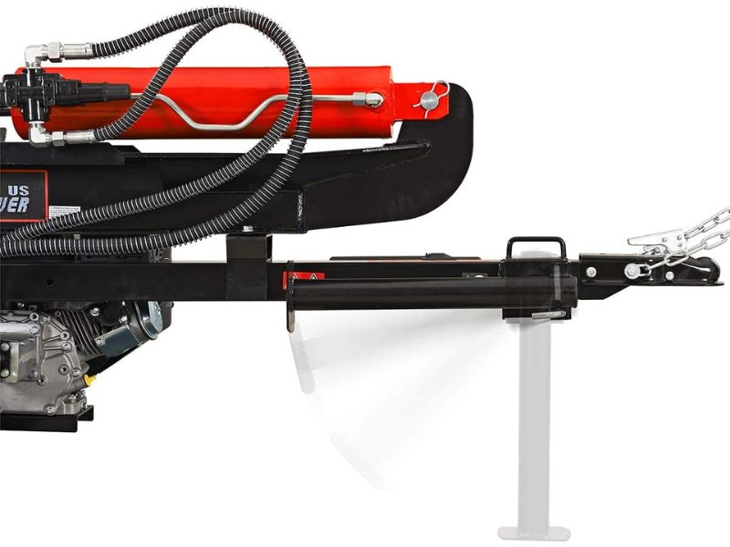 Cortadora de leña partidor de troncos 25 Ton con motor Kohler de 6.5 HP XtremepowerUS 65068