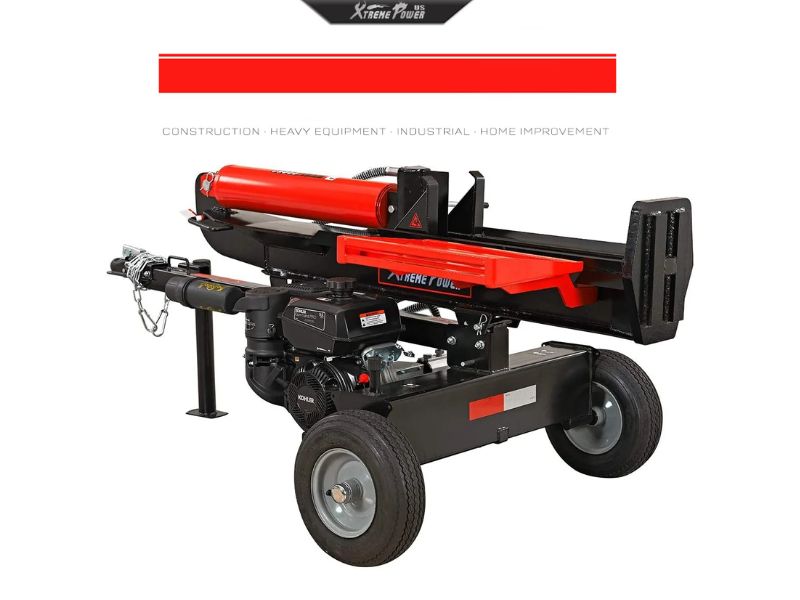Cortadora de leña partidor de troncos 25 Ton con motor Kohler de 6.5 HP XtremepowerUS 65068