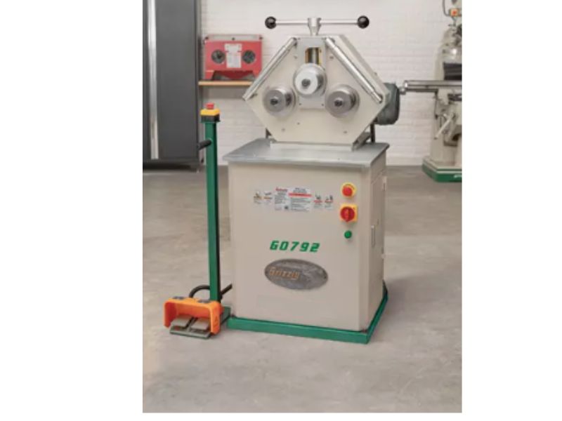 Dobladora de tubos de rollo de anillo de servicio pesado Grizzly G0792