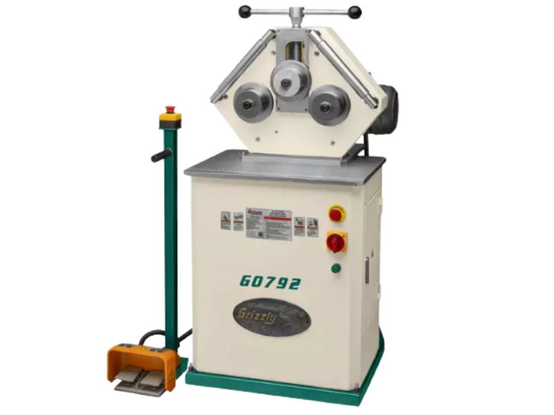 Dobladora de tubos de rollo de anillo de servicio pesado Grizzly G0792
