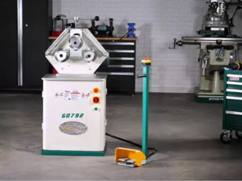 Dobladora de tubos de rollo de anillo de servicio pesado Grizzly G0792