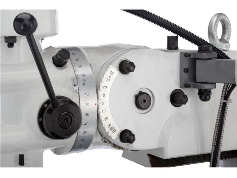 Fresadora Vertical de 9 x 49 Pulgadas con alimentacion electrica y DRO Grizzly G0796