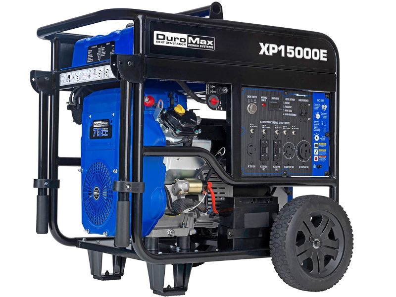 Generador portátil a gasolina de 15000 Watts  - 15 KW DuroMax XP15000E