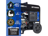 Generador portátil a gasolina de 15000 Watts  - 15 KW DuroMax XP15000E