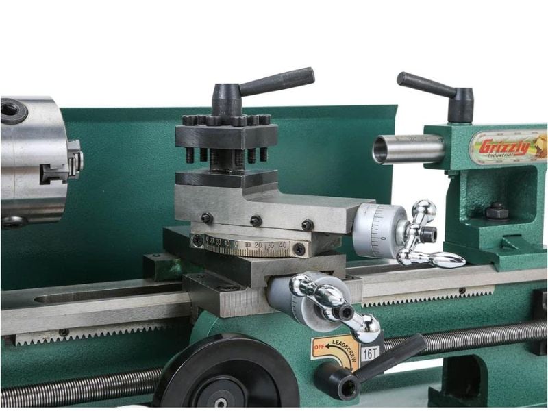 Mini torno para metal de 7" x 12" de velocidad variable Grizzly G8688