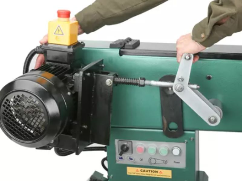 Muescadora de tubos de 4" x 79" trifásica Grizzly G0767Z