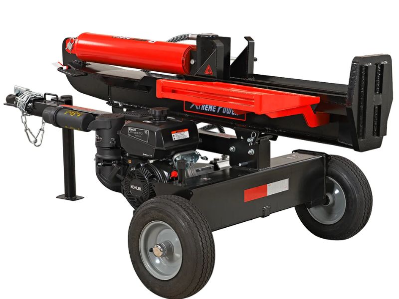 Cortadora de troncos/leña con retorno automatico-vertical/horizontal 30 Ton motor kohler 6.5 HP ,  con retorno automatico, doble posicion, horizontal-vertical